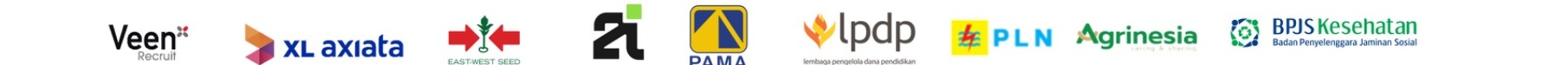 Logo klien, baris 2