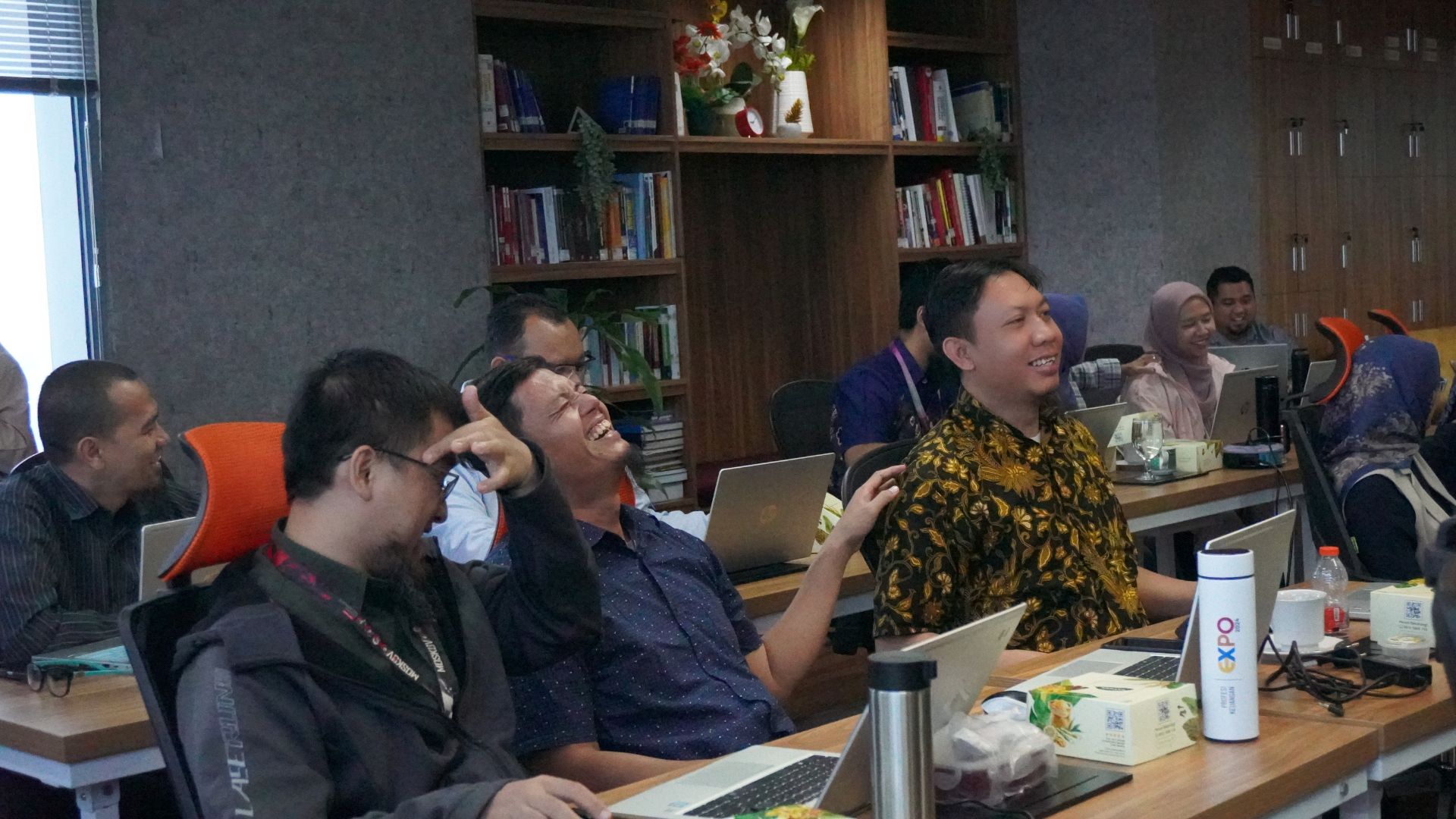 Suasana kelas — dokumentasi pelatihan Aditya Iman